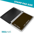 MaxMark Large Brown Stamp Pad - Image 3