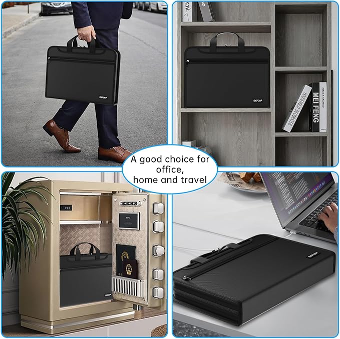 ENGPOW Accordion File Organizer, Fireproof Expanding File Folder - Image 7