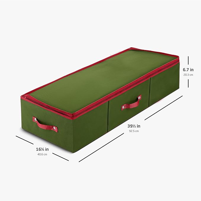 ZOBER Underbed Christmas Ornament Storage Box - Image 6