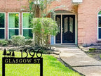 Personalized Metal Address Sign - Image 3