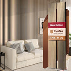Avana Acoustic Wood Wall Panels – 94.4 x 12.6 Inch White Oak Acoustic Panels 2