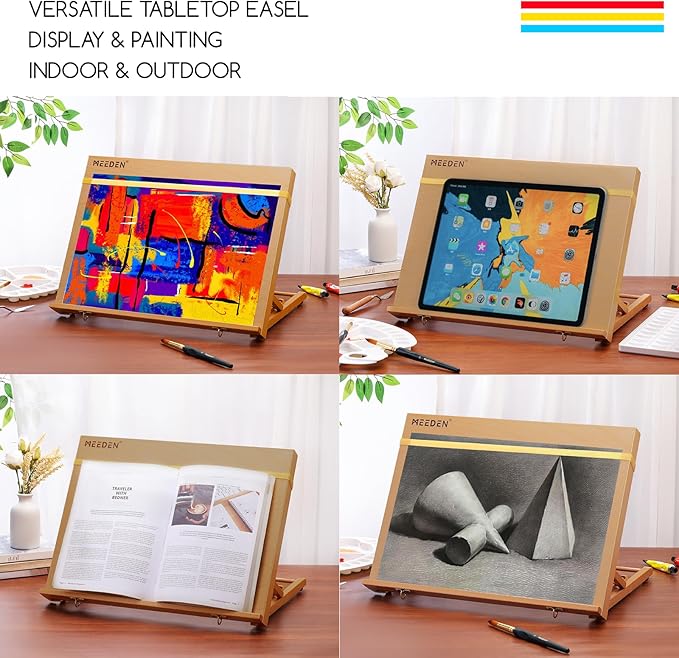 MEEDEN A3 Wooden Tabletop Easel - Image 6