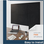 BUBOS Large Acoustic Panels, Self-adhesive Sound Absorbing Panels Decorative - Image 8