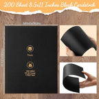 Fainne 200 Sheets 8.5 x 11 Inches Card stock Thick Paper Heavyweight Card Stock - Image 2