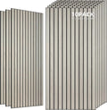 TO-TH Wood-Look Acoustic Wall Panels, 10 Pack 47.2” x 23.6” Sound Panels by TO-TH