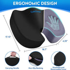 XXLSeat Cushion Office Car Seat Cushion, Memory Foam Cushion - Image 2