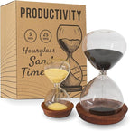 Decorative Hourglass Sand Timer Set by Chillkat