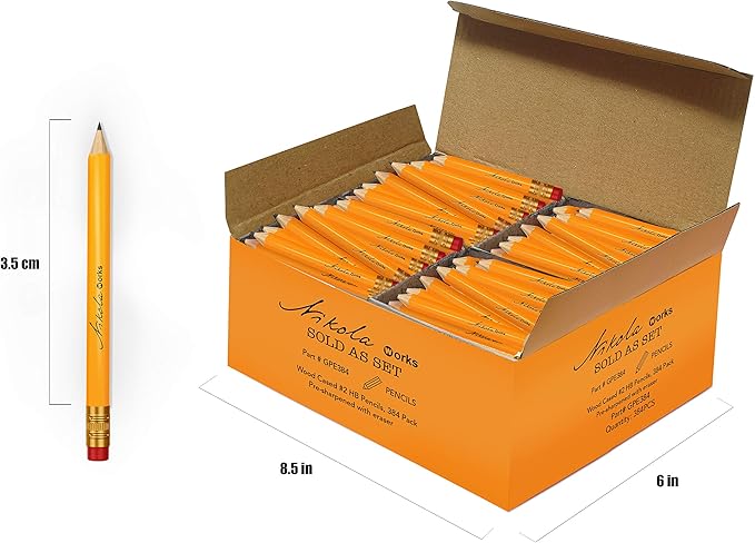 Nikola Works Mini Golf Pencils - Image 3