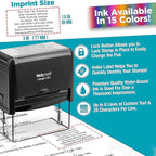 Custom Self Inking Rubber Stamp - Image 3