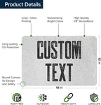 Custom Sign, Custom Street Sign, 11 Font Colors, 13 Font Styles, 4 Hole Options - Image 6
