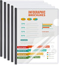 5 Pack Report Covers with Sliding Bar by Unknown