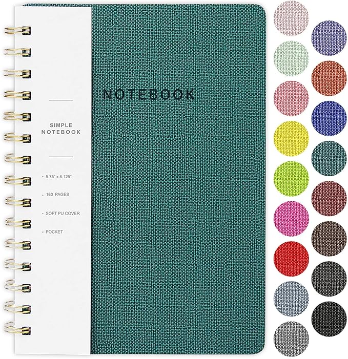 Spiral Notebook-5.75" x 8.125" College Ruled Journal by Oneirom