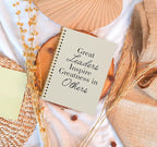 OXW Beige Notebooks for Work, Employee Appreciation Gifts, Leadership Gifts - Image 2