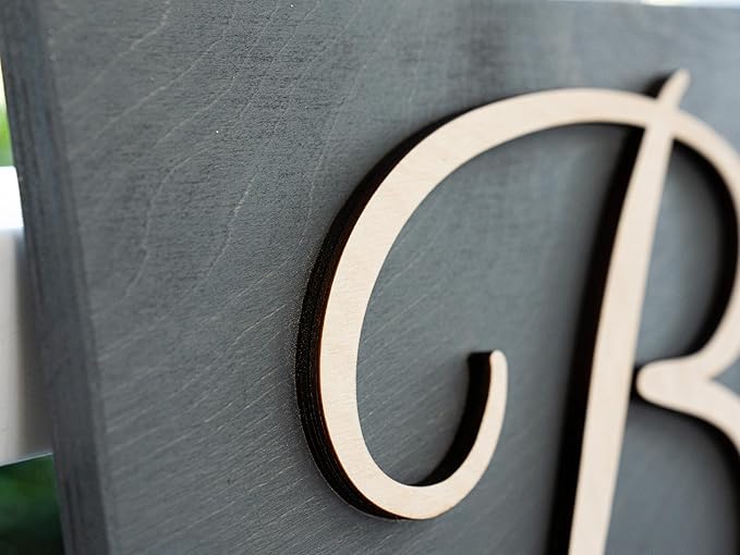Custom Family Name Sign | Personalized Wooden Wedding Gift | Rustic Last Name - Image 8