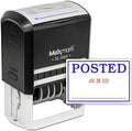 MaxMark Large Self-Inking Rubber Date Office Stamp by Maxmark