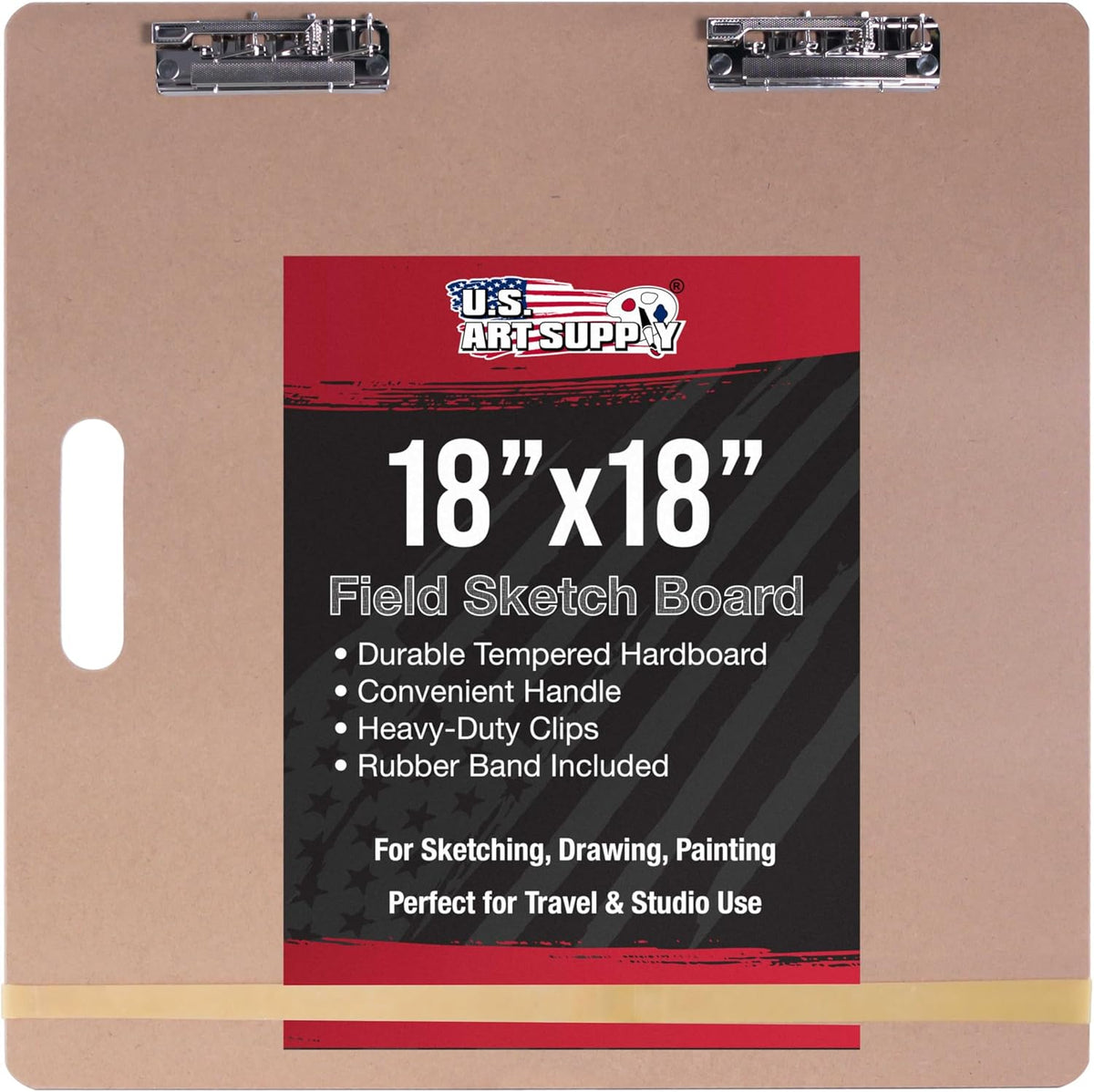 u.s. art supply 18" x 18" artist sketch, main product view