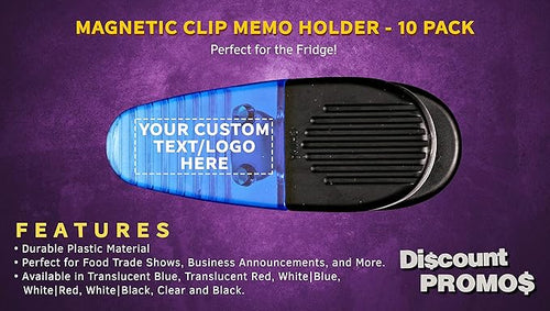 10 Magnetic Memo Holders Set - Image 2