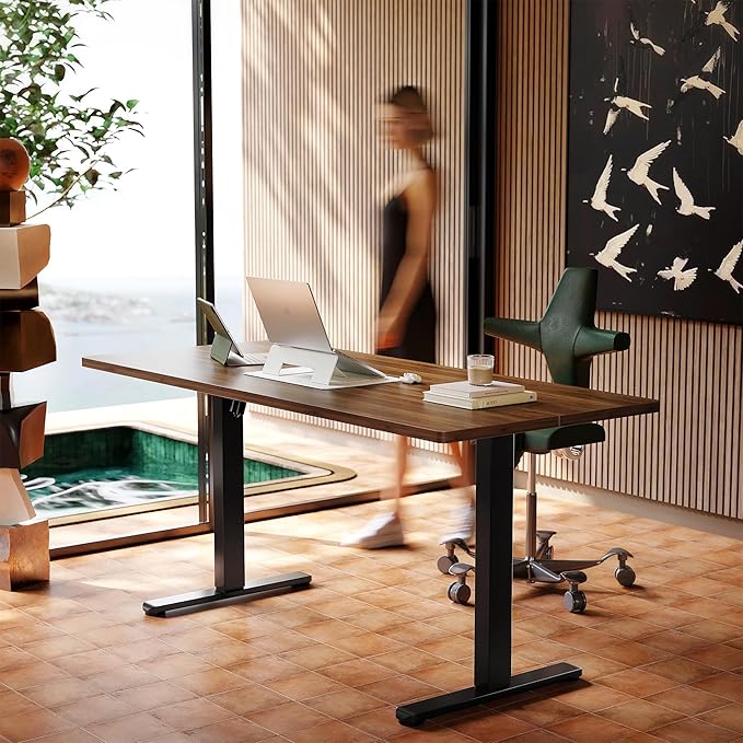 HUANUO 71 x 30 inch Electric Standing Desk Adjustable Height, 4 Memory Height - Image 2