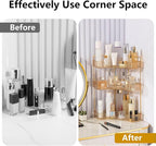 YCIA&DONE Corner Bathroom Counter Organizer, Makeup Organizer - Image 2
