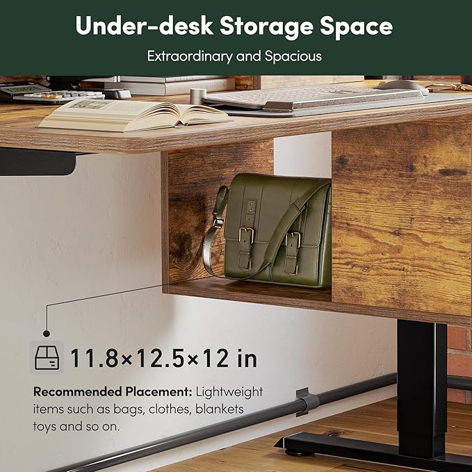 FEZIBO Electric Standing Desk 48 x 24 Inch - Image 5
