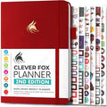 Clever Fox Planner 2nd Edition – Colorful Weekly & Monthly Goal Planner by CleverFox