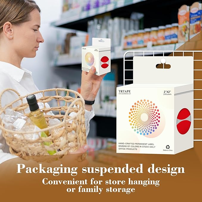 2 Inch Color Coding Round Labels - Image 4