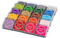 Lsushine Craft Ink Pad Stamps Partner DIY Color, 20 Colors Rainbow Finger Ink by Lsushine