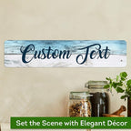 Custom Sign, Custom Street Sign, 11 Font Colors, 13 Font Styles, 4 Hole Options - Image 4