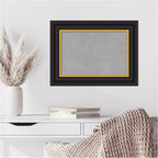 Amanti Art Black Framed Magnetic Board 18x24 Small Vision Board - Image 7