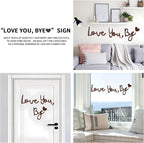 Home Decor Large Brown Love You Bye Wood Sign Boho Decor Wall Decor Express - Image 6