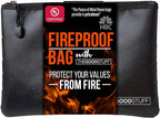 Fireproof Money Bag for Cash – Waterproof Document Holder by TheGoodStuff