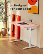 ErGear Height Adjustable Electric Standing Desk, 48 x 24 Inches Sit Stand up - Image 3