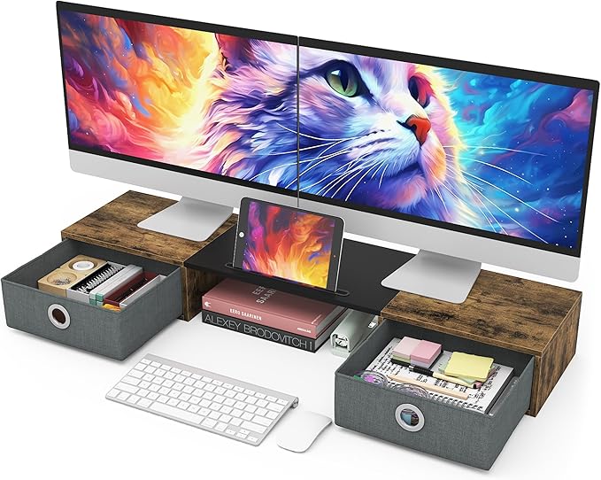 WESTREE Dual Monitor Stand Riser by WESTREE