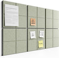 Bumusty Large Cork Board Alternative-36 x24 Felt Bulletin Board Tiles, by Bumusty