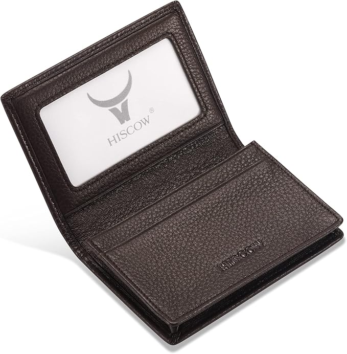 Leather Business Card Case Holder by HISCOW