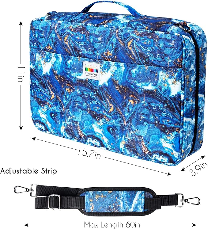 YOUSHARES Big Capacity Colored Pencil Case - Image 5