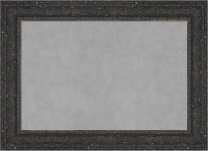 Amanti Art Black Framed Magnetic Board 21x29 Medium Vision Board by AmantiArt
