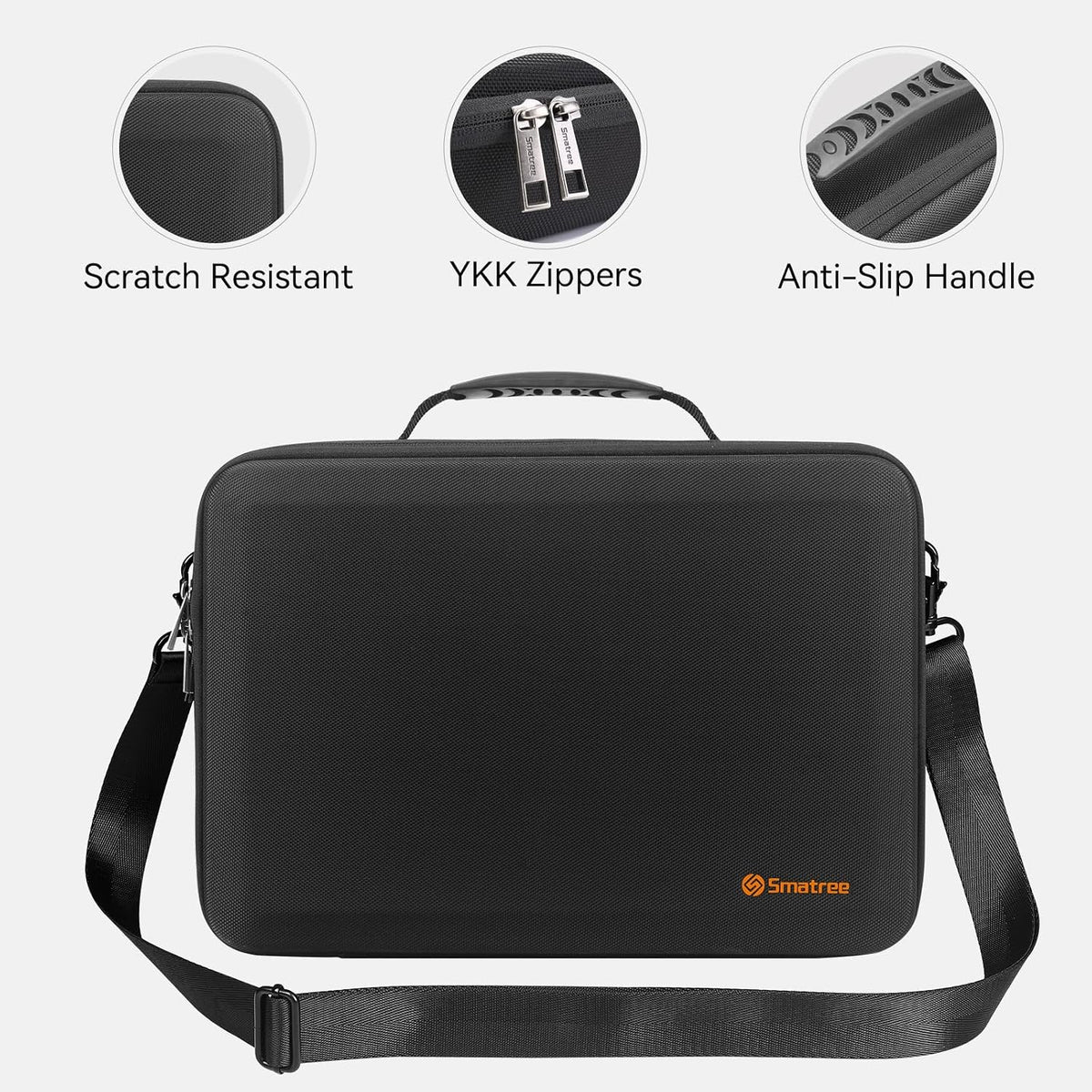 Smatree MobileBase Laptop Shoulder Case with Stand for 15.6-16 inch ASUS