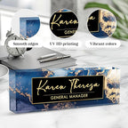 Custom Office Name Plate for Desk, Personalized Gifts for Men, Appreciation - Image 3