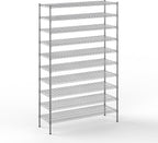 Regal Altair 18" Deep x 54" Wide x 86" Height Wire Shelving Kit | 10-Tier | NSF