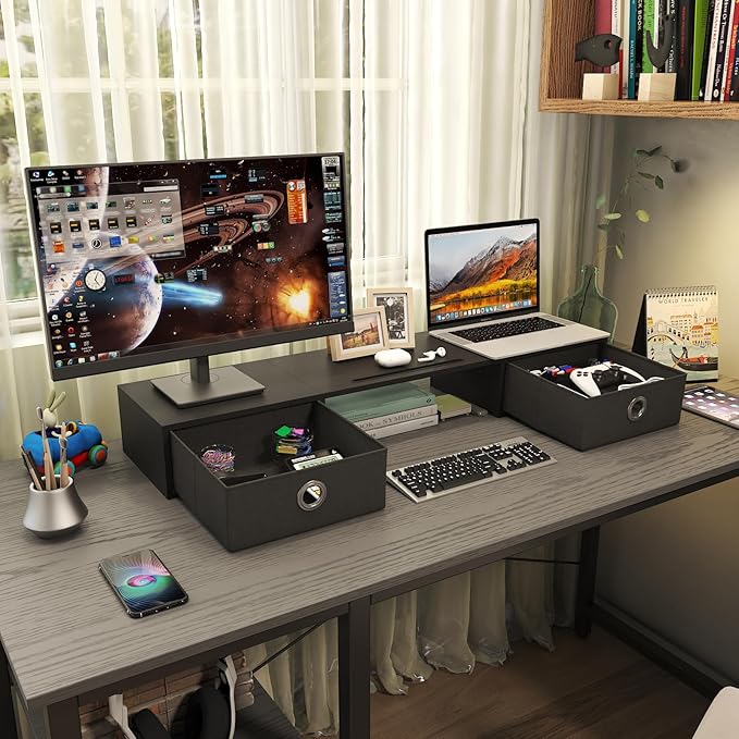 WESTREE Dual Monitor Stand Riser - Image 3