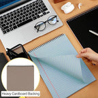 Resurhang 6 Pcs Legal Pad Top Spiral Bound Notebook 70 Sheets Double Sided - Image 3