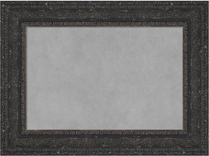 Amanti Art Black Framed Magnetic Board 17x23 Small Vision Board by AmantiArt