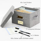 Remowith Greeting Card Organizer and Storage Box - Image 3