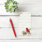Current Cardinal Woodland Birds Magnetic Holiday Notepad Set – Set of 12 Memo - Image 6