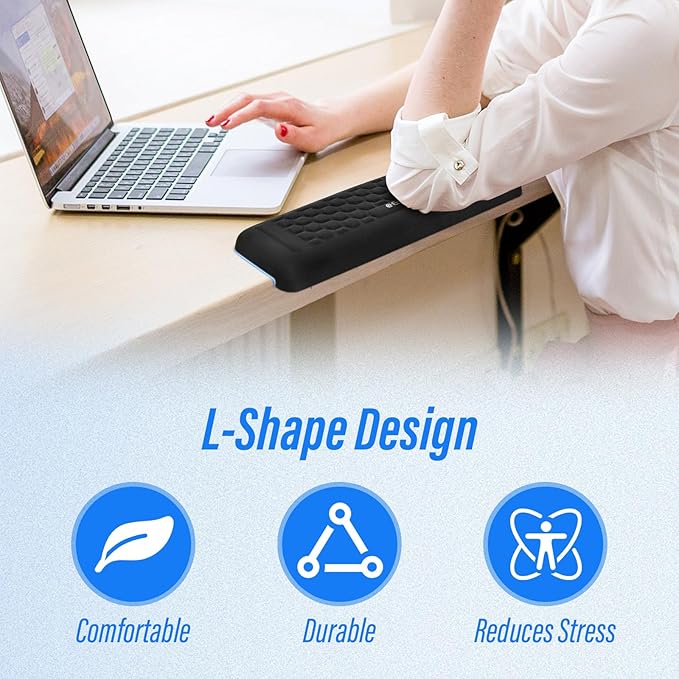 ELZO Desk Elbow Pads L-Shaped Rest - Image 4