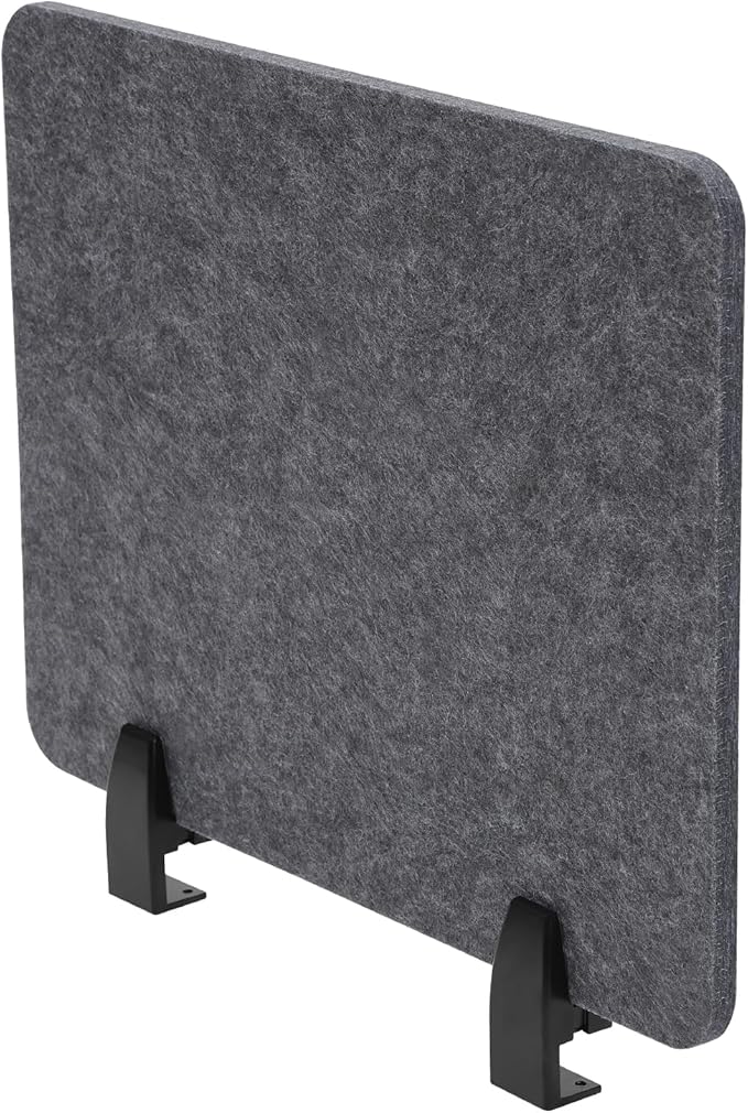 ReFocus Raw Clamp-On Acoustic Desk Divider Mounted Privacy Panel Set – Reduce by HAOREBAIYU
