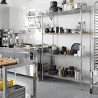 Regal Altair 21" Deep x 48" Wide x 74" Height Wire Shelving Kit | 4-Tier | NSF - Image 2
