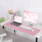 Leather Desk pad Protector, Large Desk mat - Image 7
