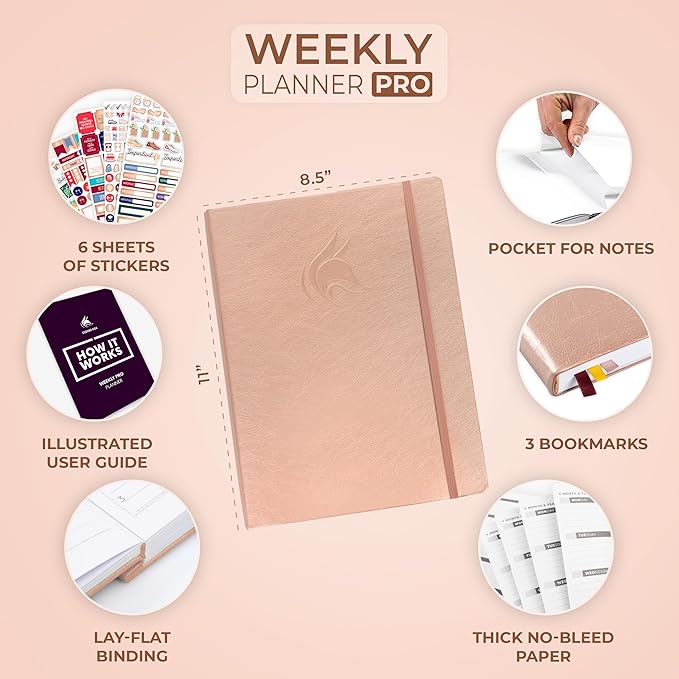 Clever Fox Planner PRO – Weekly & Monthly Life Planner to Increase Productivity - Image 2